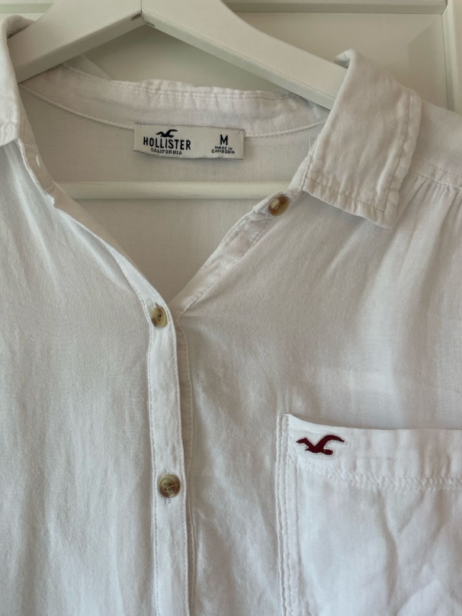 Hollister Camicette: Weisse Hollister Bluse, Grösse M – Usato da Sissach venduto da nelimas 1