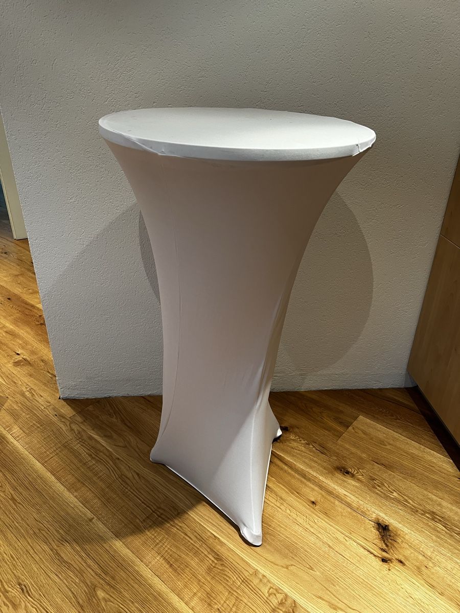 Tische: Stehtisch, Bartisch, Bistrotisch, Edelstahl, Partytisch – Gebraucht aus Erlinsbach SO von  3