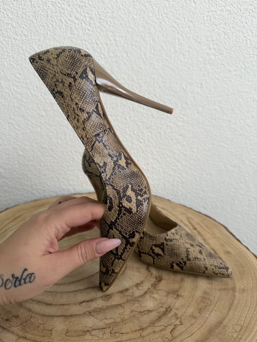 Scarpe da donna: RAID High Heels Snake Print Beige/Braun Gr. 37 – Nuovo (secondo la descrizione) da Hägglingen venduto da Raff_Ella 4
