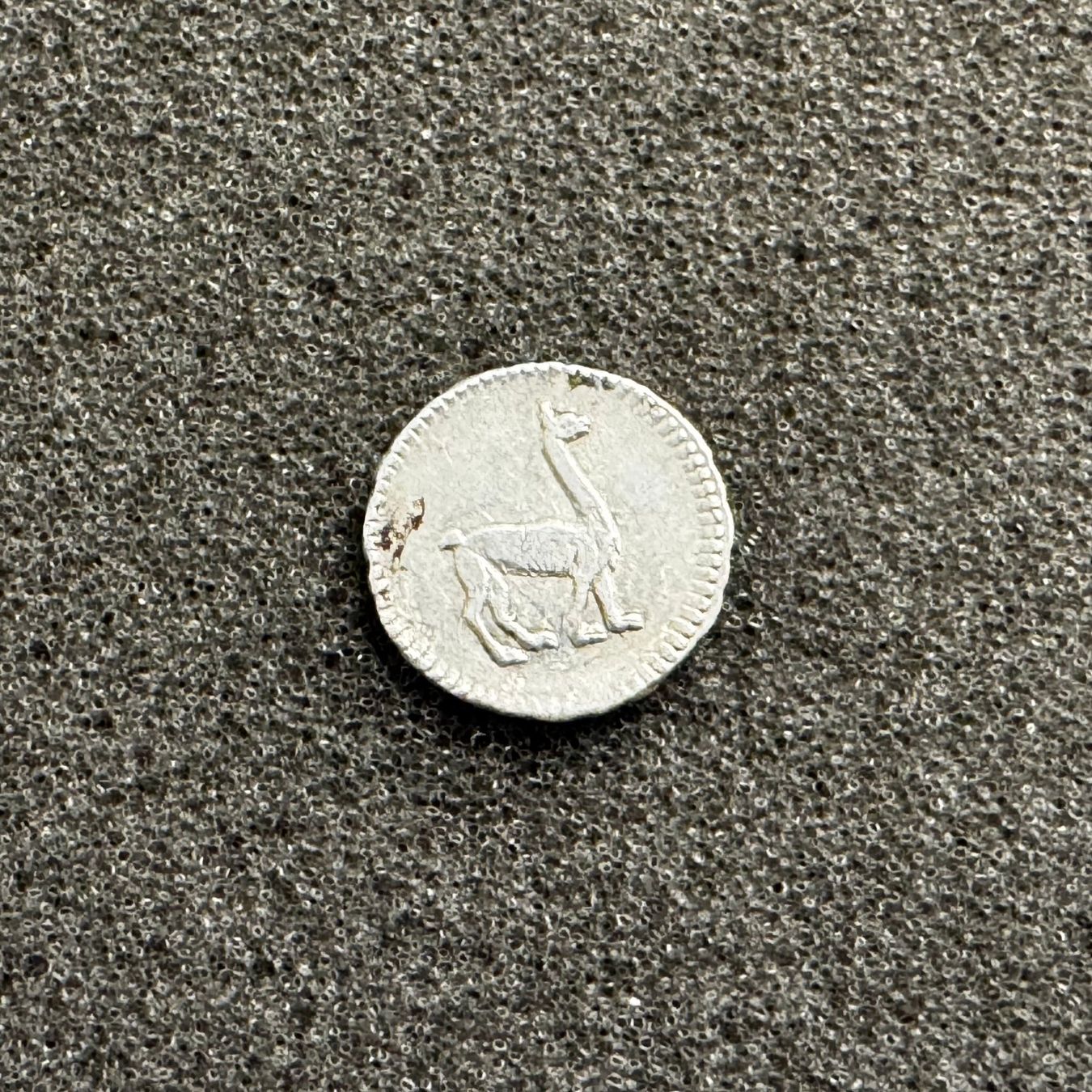 Alle Münzen: 1/4 Real Silber Peru 1850 – Gebraucht aus Reitnau von tb-muenzen 2