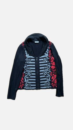 Canda Premium Strickjacke mit Muster – Gr. 36/38 (S)