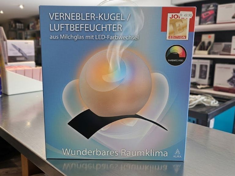 Umidificatori d'aria: Luftbefeuchter Carlo Milano Traumhaft Lichteffekte – Nuovo e nell'imballaggio originale da Jegenstorf venduto da Bracher_Shop 1