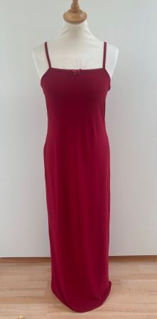 Langes Kleid - rot - Grösse 38