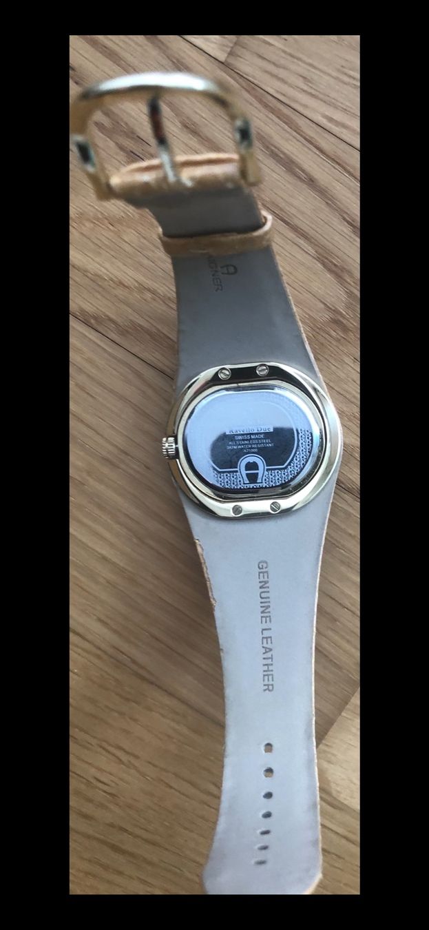 Aigner Bracciali & Braccialetti: Aigner Uhr, Lederarmband – Usato da Oberwil BL venduto da J.L. 2