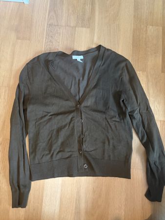 Braune H&M Strickjacke, Grösse XS