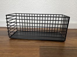 Behälter schwarz 24x10x9 Hm - NEU