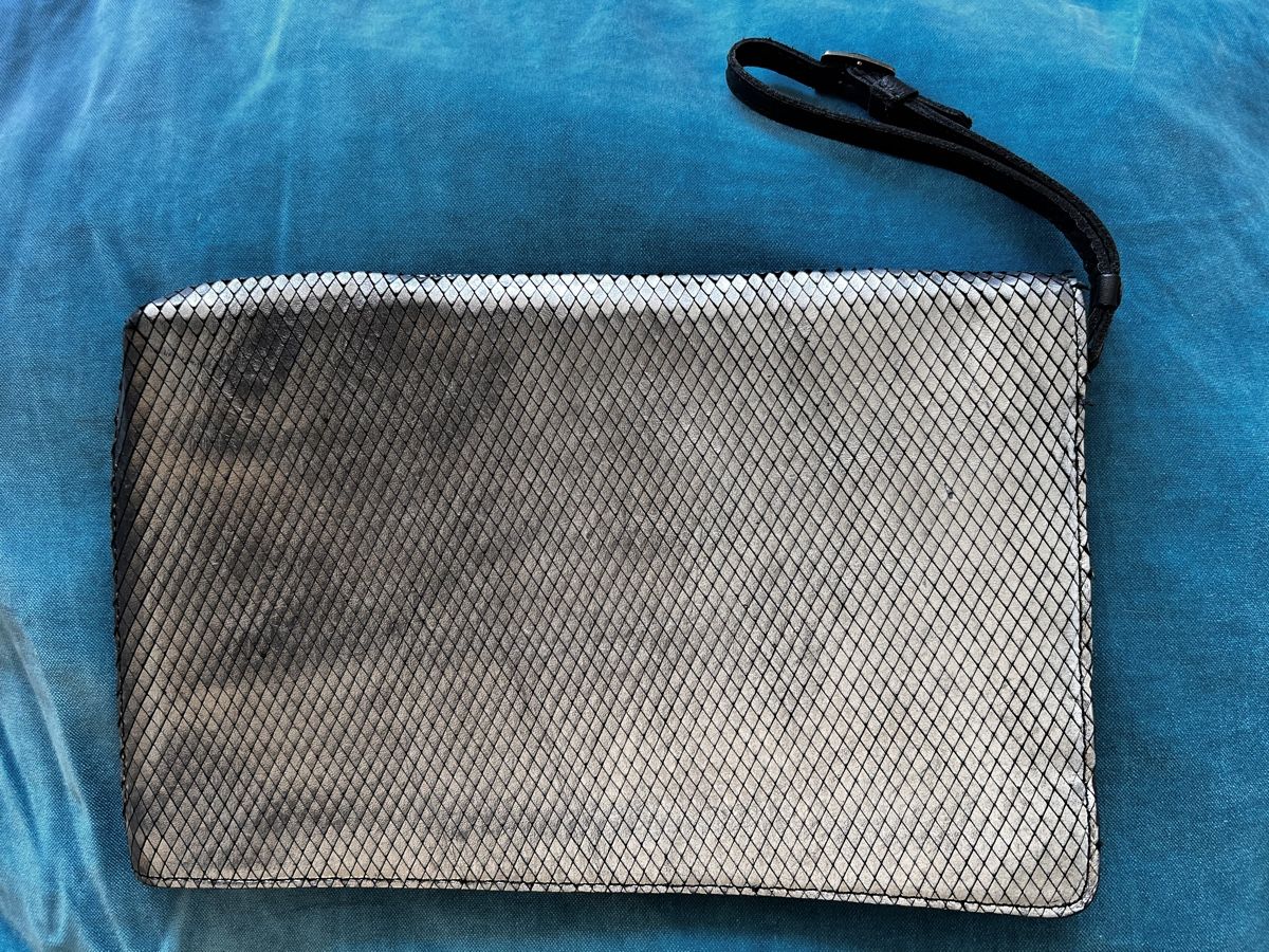 Mango Borse da donna: Mango Tasche Clutch silber/schwarz – Usato da Uitikon Waldegg venduto da anj_lg66