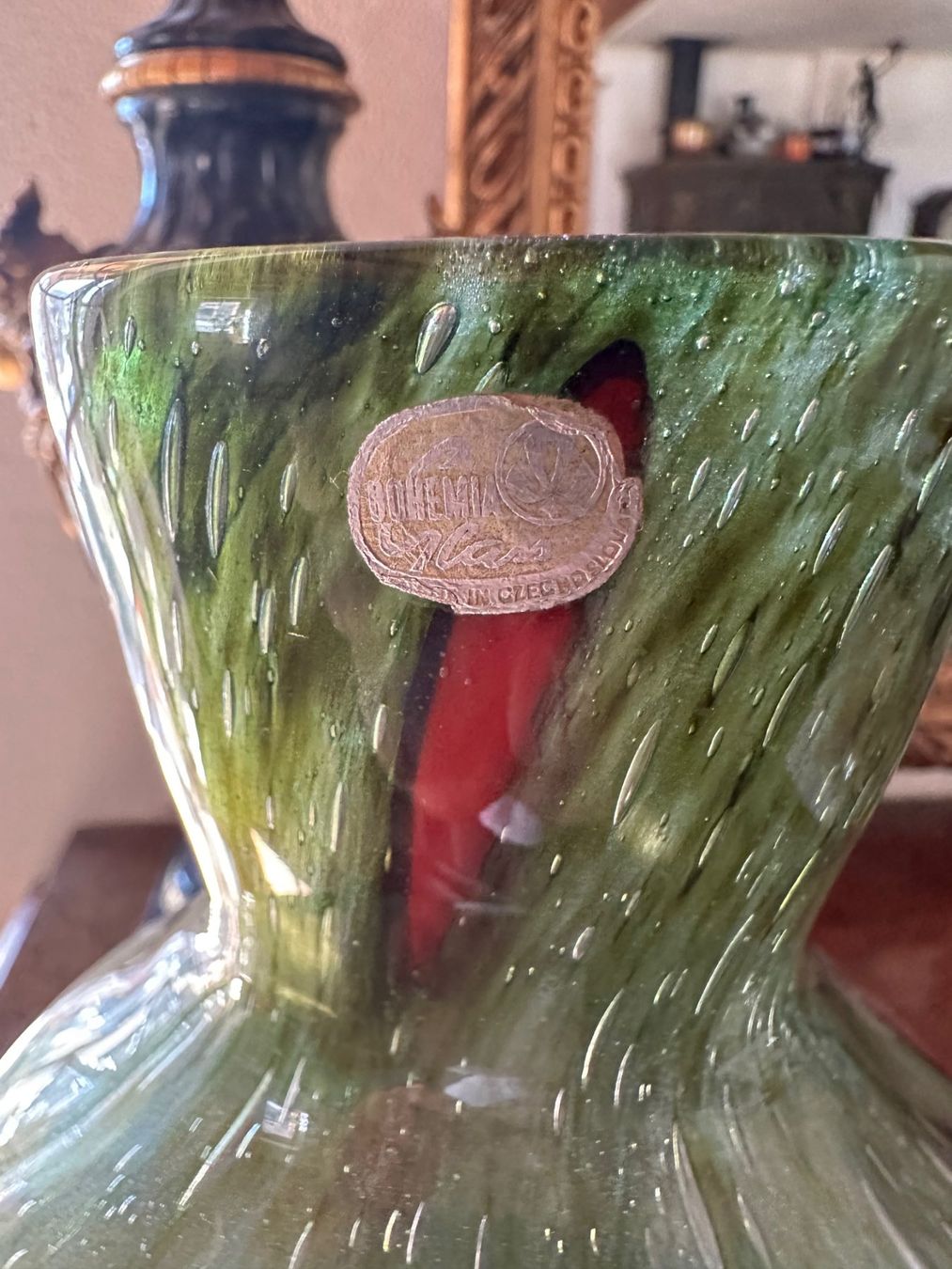 Bicchieri: Sklo Glas Vase...Frantisek Koudelka – Usato da Saas im Prättigau venduto da Greenside 3