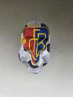 Maske Fussball Design FC Basel Unikat