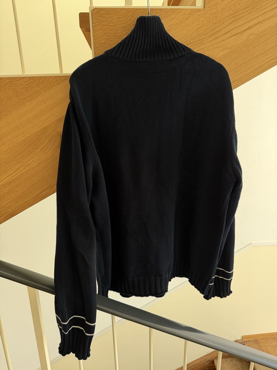 Joop Maglioni & Felpe: Herren Pullover JOOP dunkelblau mit Knöpfen – Usato da Uetikon am See venduto da ansi2601 2