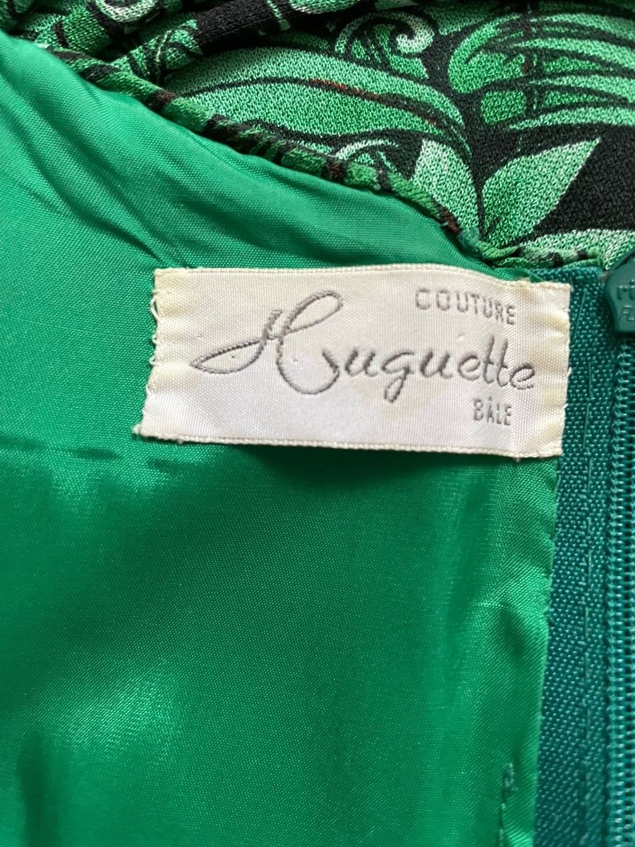 Vestiti: Robe longue verte, en soie M, Élégance Paris – Nuovo (secondo la descrizione) da Vuippens venduto da ale_6gkb 5