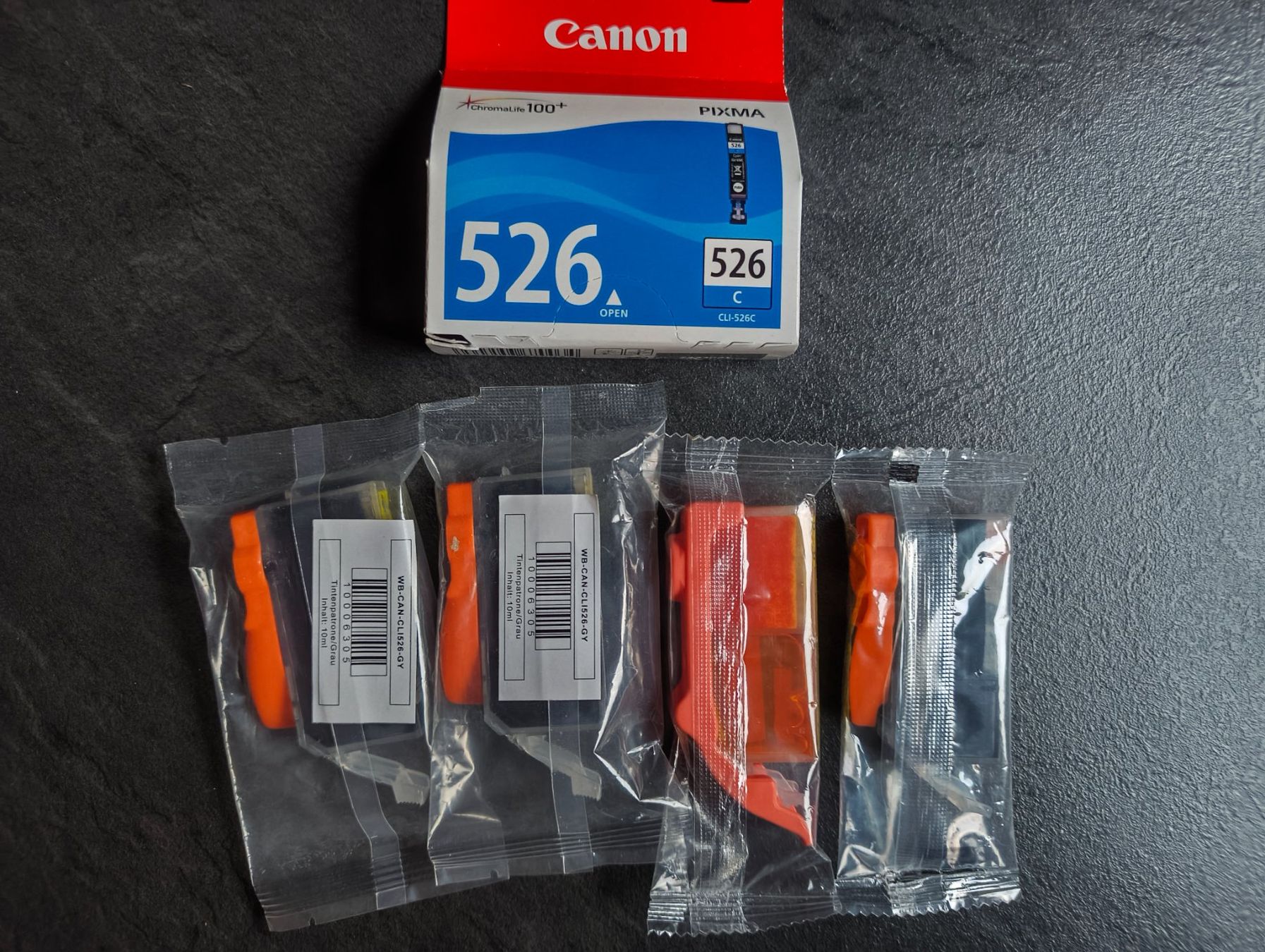 Pixma Cartucce per stampanti & toner: Canon Pixma 526 Druckerpatronen, originalverpackt – Nuovo (secondo la descrizione) da Degersheim venduto da Goldecka 2
