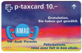 AMAG Gratulationskarte (2. Auflage)  FullFace Firmen Taxcard