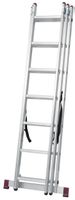 Vielzweck - Leiter 3tlg - 7 Tritt - Neu Corda