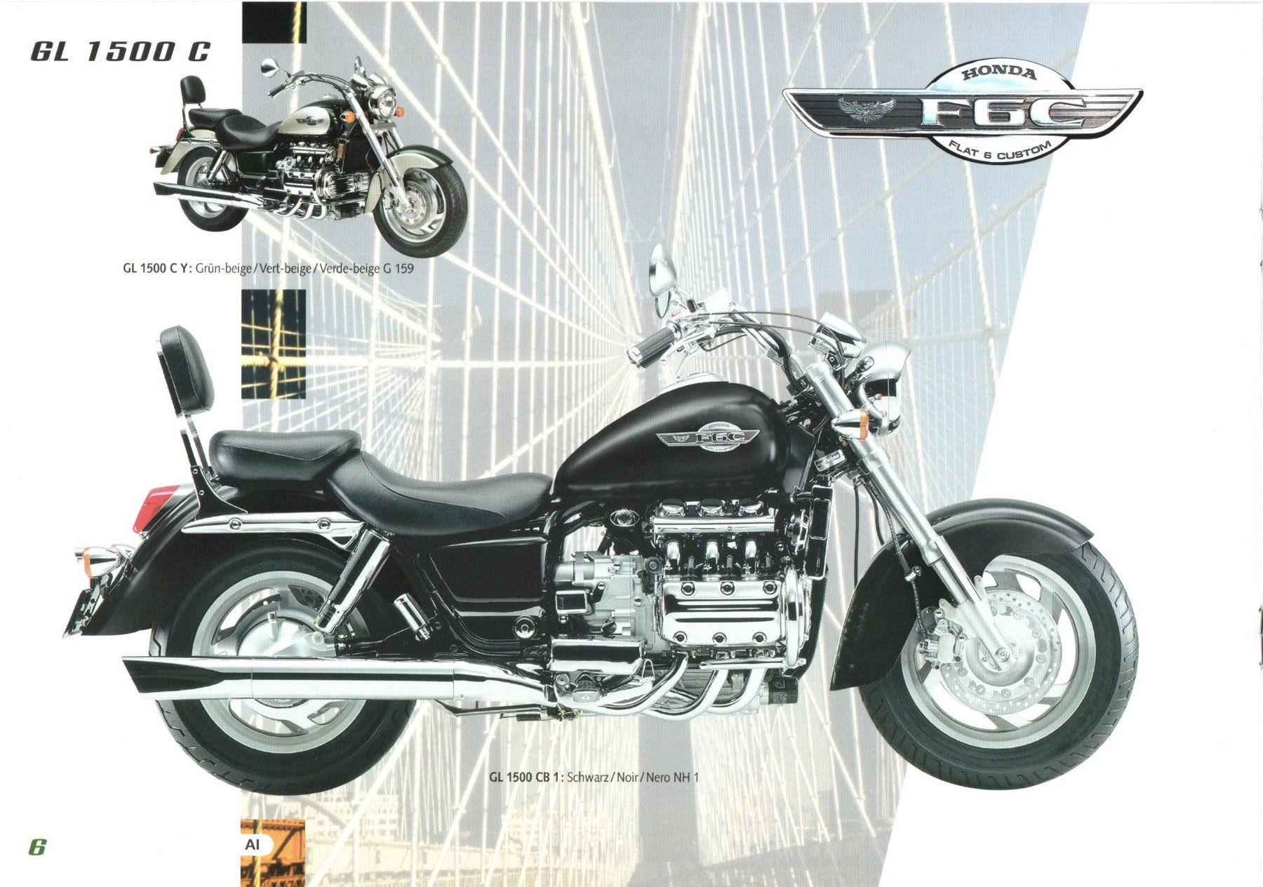 Honda Chopper: Honda Chopper Modellprogramm 2002 - CH-Originalprospekt – Neu (gemäss Beschreibung) aus Malans GR von Chueche427 3
