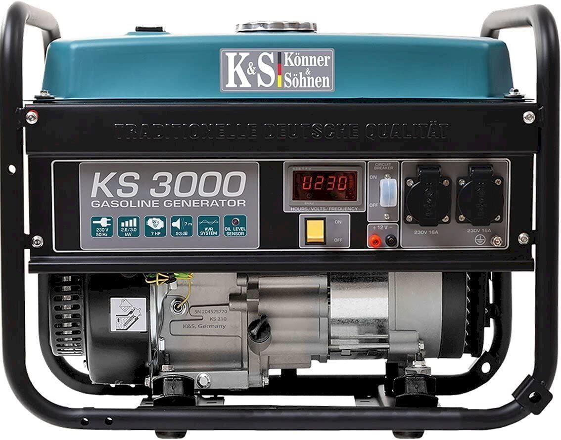 Stromgeneratoren: Könner&Söhnen KS 3000E Benzin-Generator – Neu und originalverpackt aus Bottighofen von zaap 4