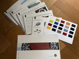 LOTUS ELISE 2006 Prospekt-Konvolut Mappe mit Farbkarte - dt.