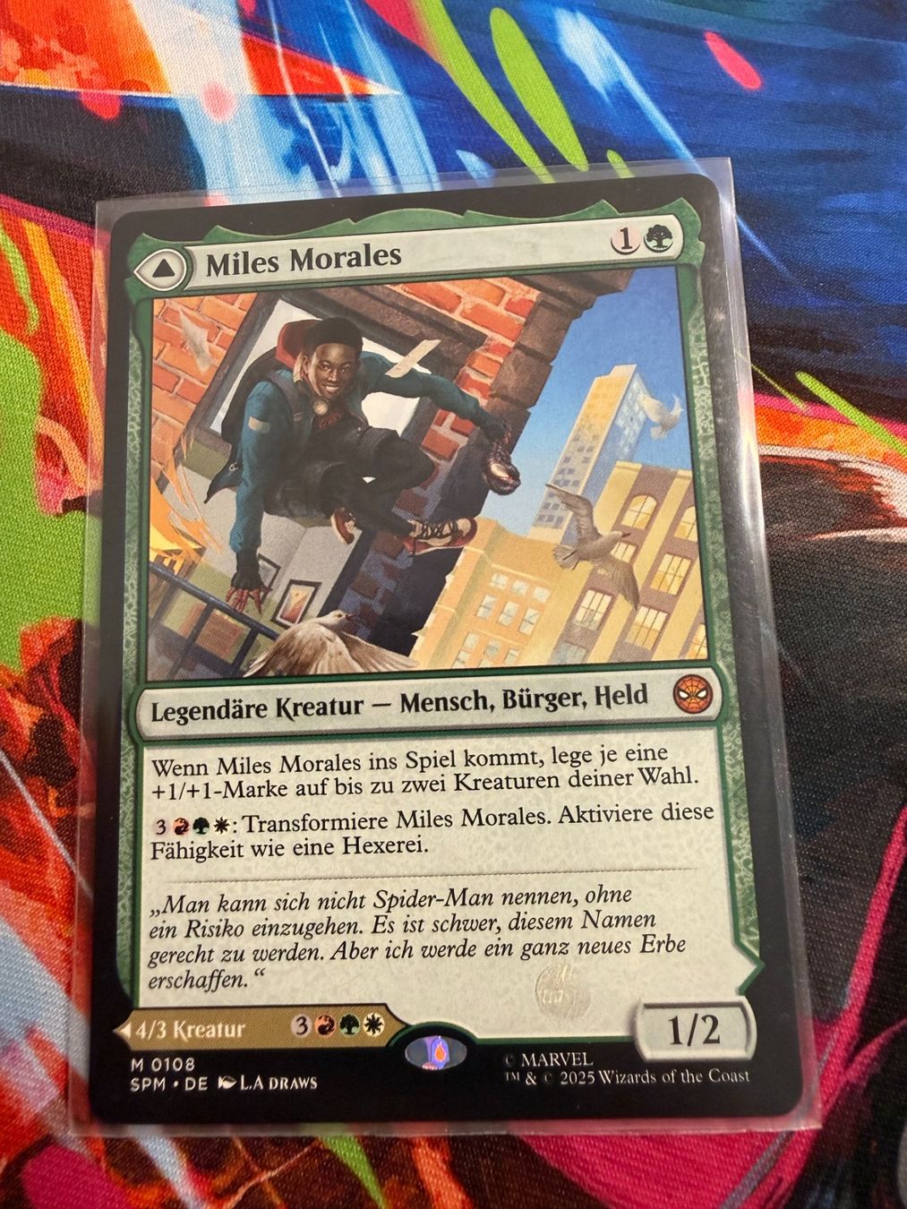 Magic The Gathering Carte collezionabili: Miles Morales // Ultimativer Spider-Man - SPM - Magic – Nuovo (secondo la descrizione) da Bülach venduto da Pfrenzel