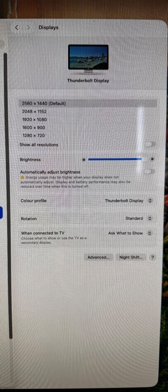 Apple Monitor: Apple Thunderbolt Display - 27” – Usato da Zürich venduto da gen_tl7f 3