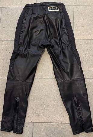 iXS Damen Motorrad Lederhose Gr. 42  100% Leder  schwarz