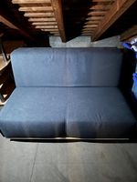 Schlafsofa für Gäste im Sommer, blau, top Zustand