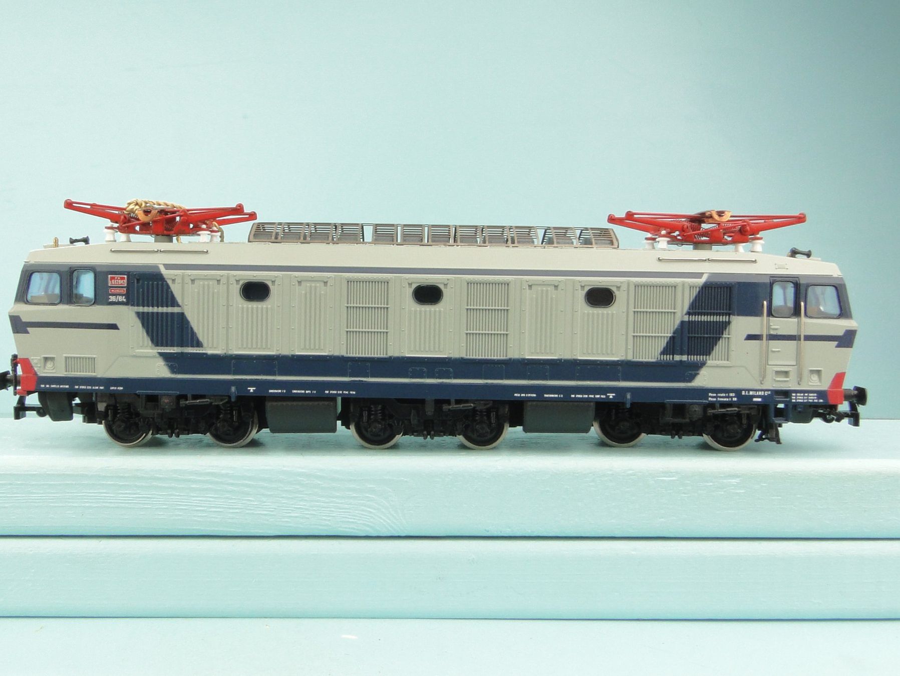 Rivarossi Modellini di ferrovie: Rivarossi H0 1471 FS E 632 – Usato da Bülach venduto da cann11 9
