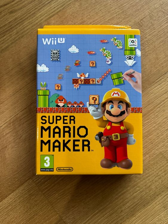 Jeux Nintendo Super Mario Maker édition limitée Wii U neuf Kaufen auf