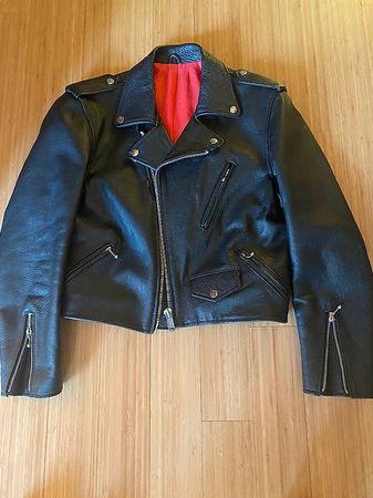 Leder jacke