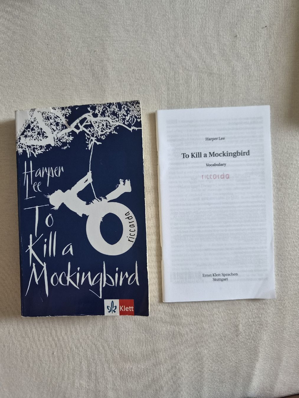 Livres: Harper Lee To Kill a Mockingbird + Vocabulary – D'occasion à Uznach par rir_k7xb