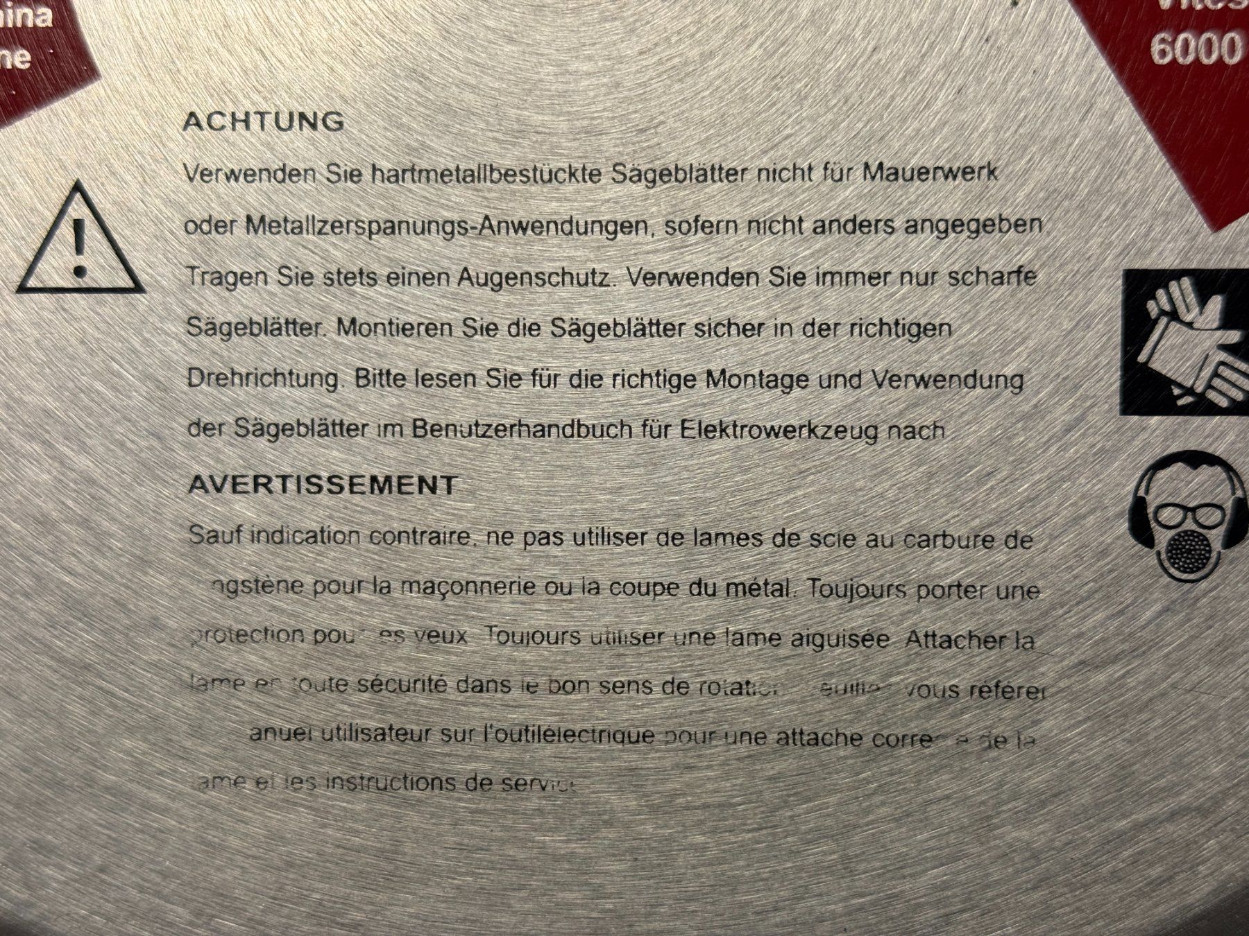 Seghe: Hartmetall Kreissägeblatt – Nuovo (secondo la descrizione) da Ins venduto da funkflieger 2