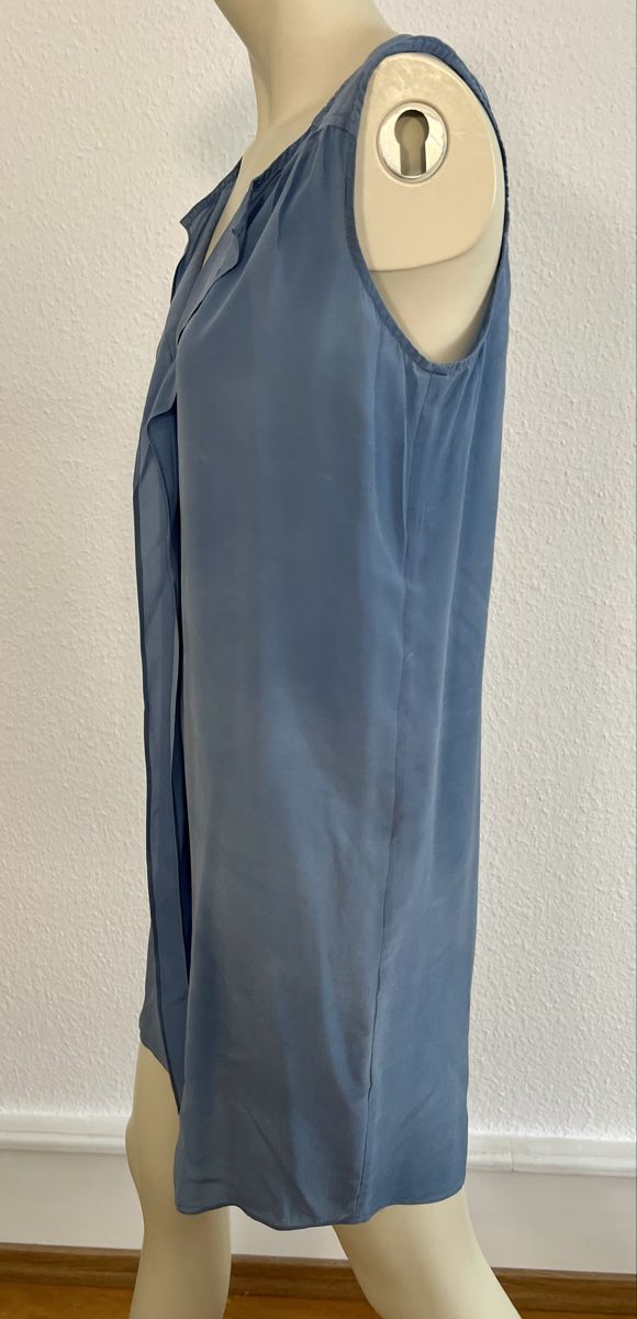 Closed Vestiti: CLOSED Damen blaues Kleid Grösse 36, Seide – Usato da Basel venduto da Bettybooo 2