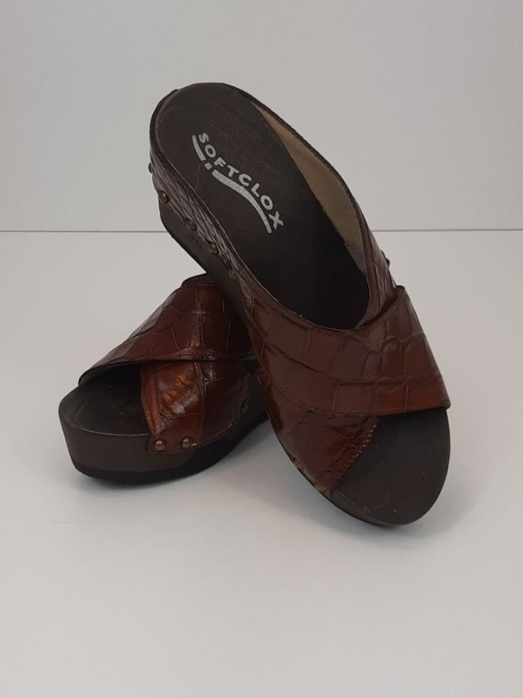 Softclox Damenschuhe: SOFTCLOX ALENA Krokoprint braun Gr. 36 – Neu und originalverpackt aus Seuzach von VT-Collections1 2