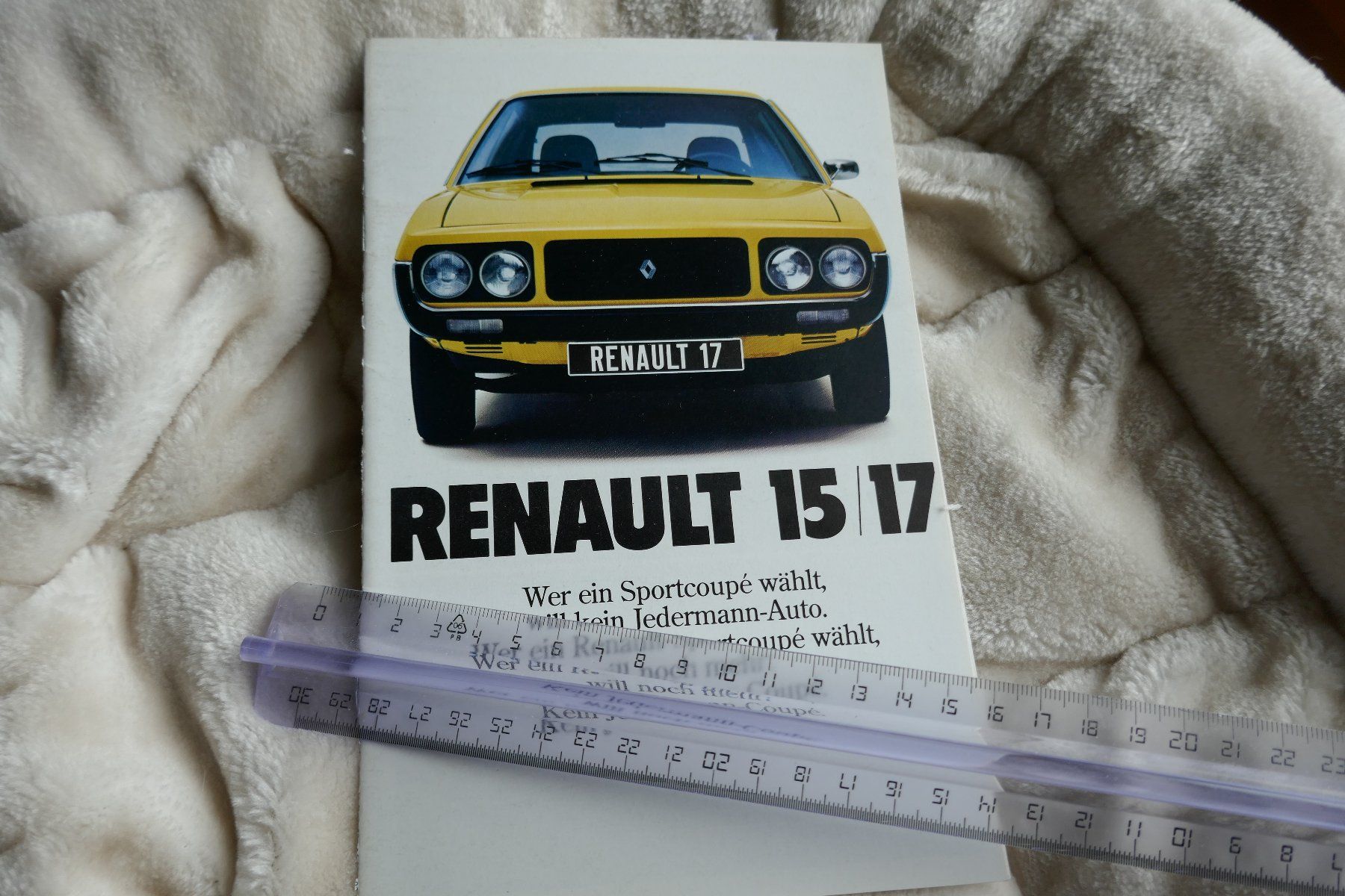 Renault Documenti: RENAULT  15,  17   Originalprospekt – Nuovo (secondo la descrizione) da Madiswil venduto da ML911