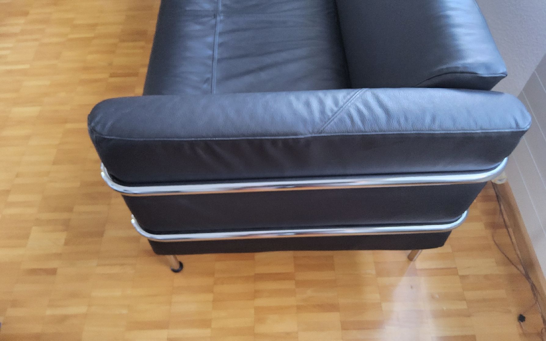 Le Corbusier Sofas: Le Corbusier  Sofa Style Interio Rindsnappaleder 3 Pläzer – Neu (gemäss Beschreibung) aus Aesch BL von Yeti888 2