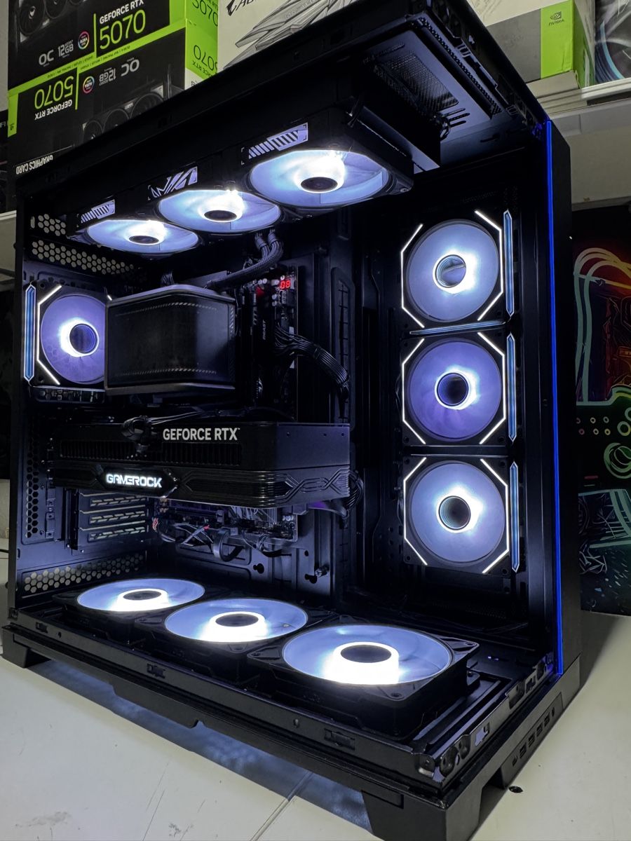 Amd PCs: Gaming pc +Ai workstation 5090+ 9950X3D 4 tb ssd+ 64 ram – Neu und originalverpackt aus Zürich von Pc-Custom-ZH 4