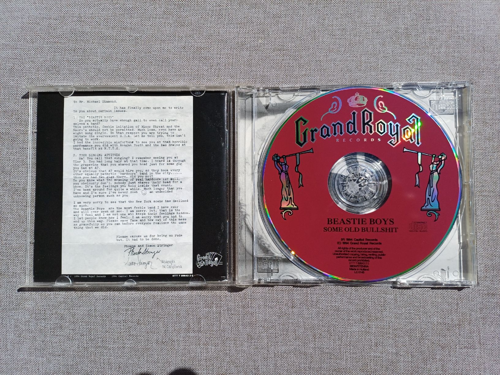 CD: Beastie Boys "Some Old Bullshit" CD – Usato da Begnins venduto da Drastic-Sound 2