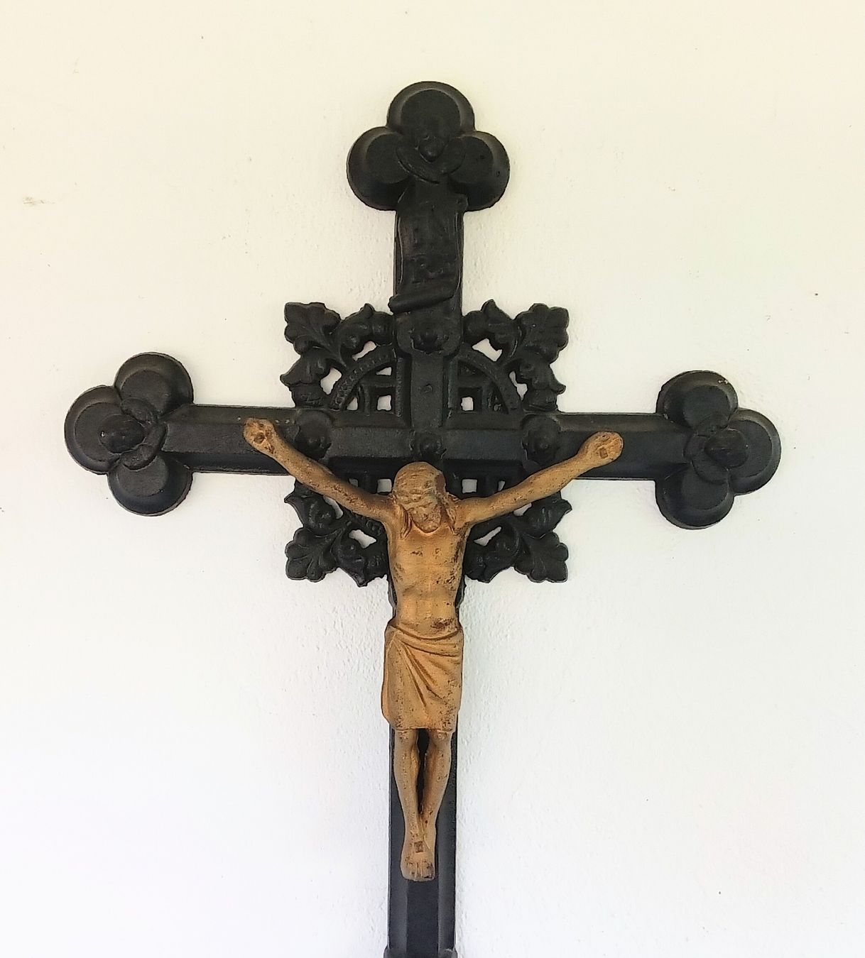 Sculture & Statue: Altes/antikes Grabkreuz aus Eisen ca. 1900 – Usato da Feldbach venduto da carlotta111 2