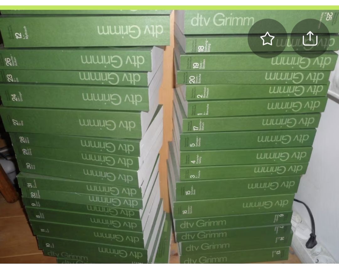 Libri: Grimm Wörterbuch – Usato da Basel venduto da Bafidu 2