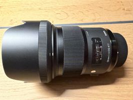Sigma Art 50mm f1.4 zu Nikon F Mount