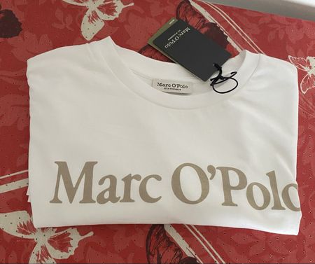 Marc O'Polo T-Shirt Weiss Grösse S mit Etikett
