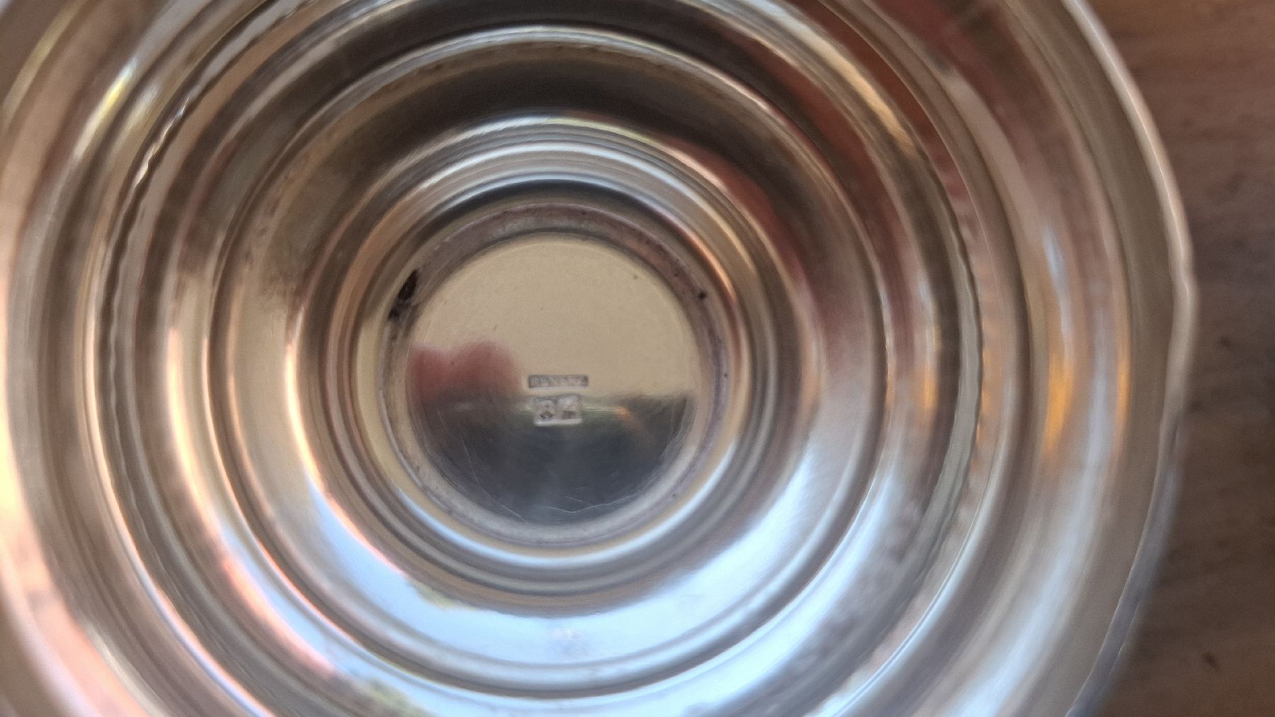 Ciotole: 6 versilberte Dessert-/Glacé-Schalen – Usato da Zürich venduto da witike 6