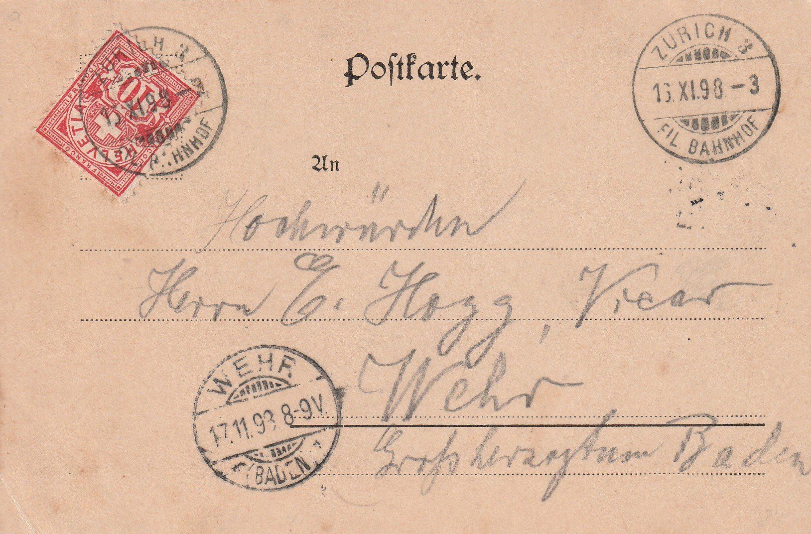 Cartes postales: Kt.Schwyz-Einsiedeln- 1898 – D'occasion à uttwil par Koehlerfred 1