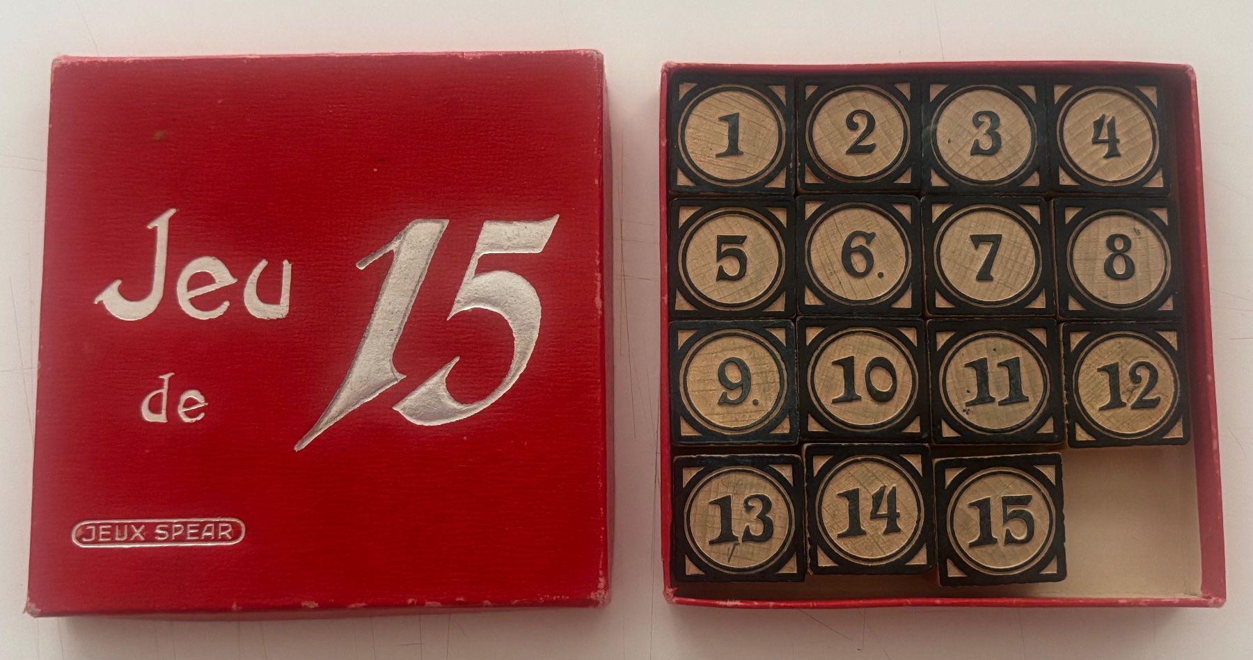 Giochi: Jeu de 15 -  Jeux Spear – Usato da Neuchâtel venduto da gefdeneuch