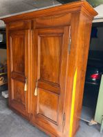 Antiker Schrank Biedermeier um 1880 Nussbaum