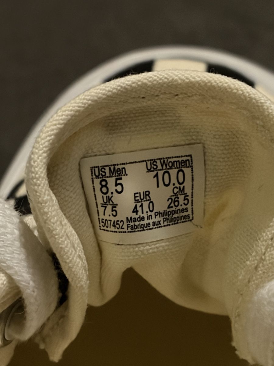 Vans Scarpe da uomo: VANS - SNEAKER s/w Karo, Gr. 41 - fast neu! – Nuovo (secondo la descrizione) da Inkwil venduto da RetrOhyeah_Schweiz 3