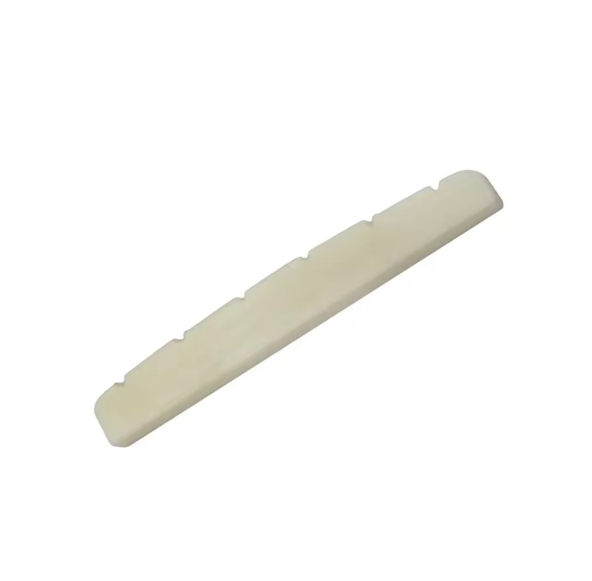 Strumenti musicali: Slotted Bone Nut Blank / Knochen Sattel Rohling – Nuovo e nell'imballaggio originale da Luzern venduto da MusikElektronikShop 2