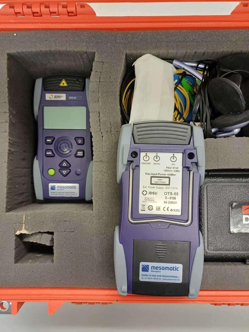 Misurare: JDSU / Viavi SmartClass OTS‑55 Optical Talk Set – Usato da Sursee venduto da Network_41AG 1