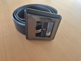 Gürtel Jaeger Leder Grösse Large 95cm guter Zustand