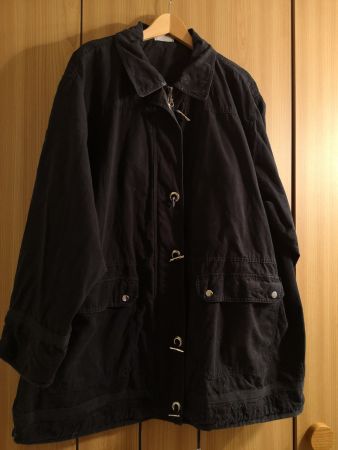 Schwarz Übergangsjacke, 50/52 🧥
