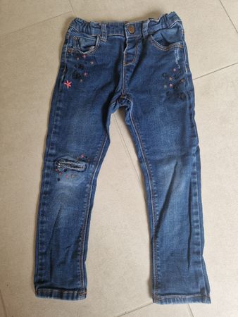 Jeans, Gr. 104 von Zara Babygirl, Hose Hosen Mädchenjeans